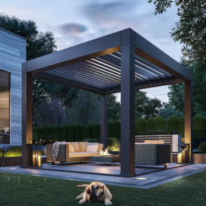 4x3 Aluminium Pergola (1)