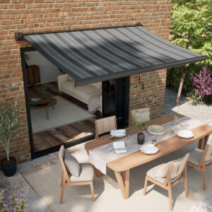 Electric Motorized Retractable Patio Awning With Full Cassette (3)