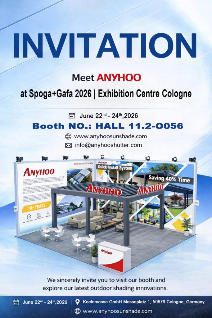 ANYHOO Quick-Install Pergola Live in Cologne