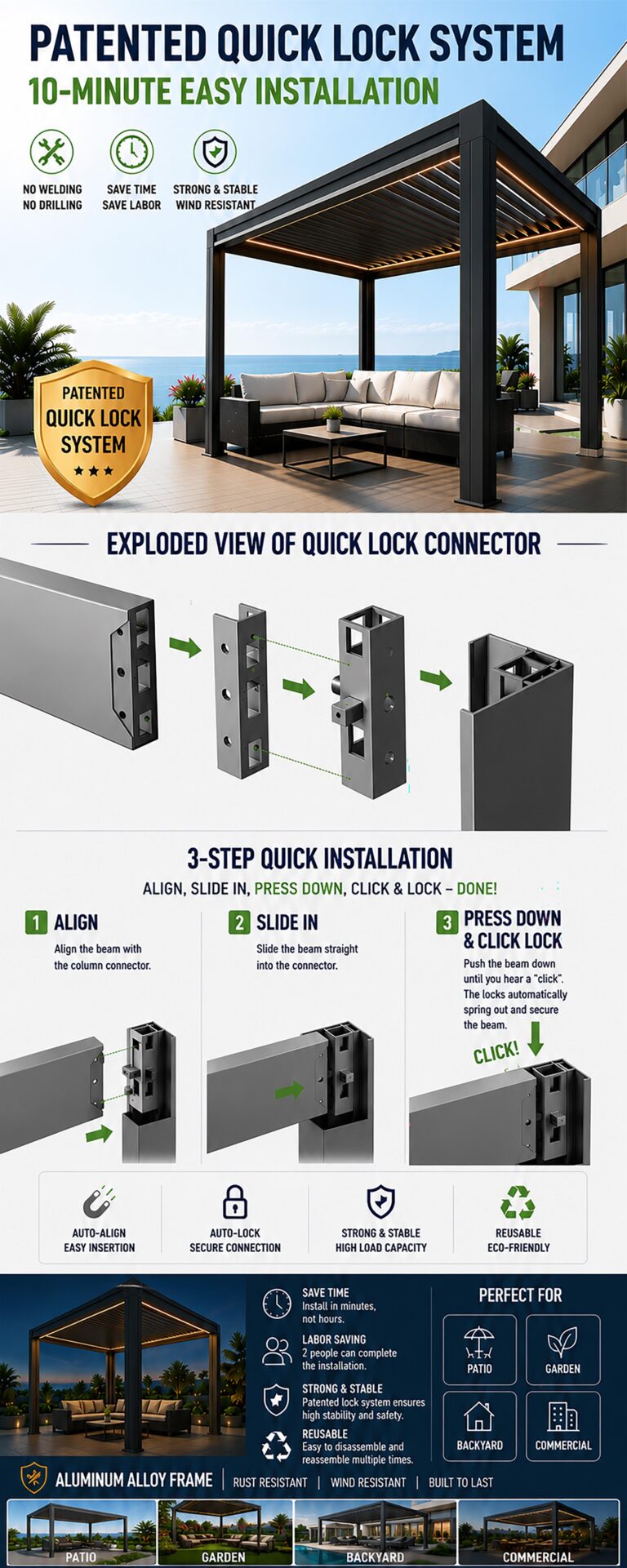 Quick-assembly